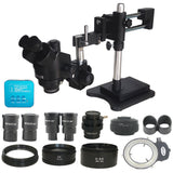 3.5X-90X Double Boom Zoom Simul Focal Trinocular Stereo Microscope 38MP HDMI-Comp USB  Microscopio Camera Phone PCB Repair Tools