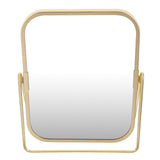 Vanity Makeup Mirror with Metal Stand 360 Degree Swivel Desktop Tabletop Mirror