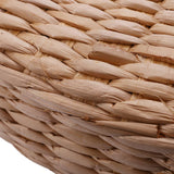 4X 40Cm Tatami Cushion Round Straw Weave Handmade Pillow Floor Yoga Chair Seat Mat