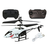 2 Channel Mini USB RC Helicopter Remote Control Aircraft Drone Model with Light for Kids Adults Toys Gifts