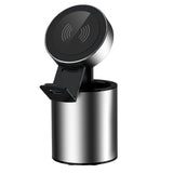 15W Wireless Charger With Phone Holder, Pen Holder Two-In-One Wireless Charger, Support For Smartphones And Tablets