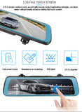 Dash cam 4G 10 inch stream media Android Mirror Car Rearview Mirror car dvr ADAS Super night  FHD 1080P