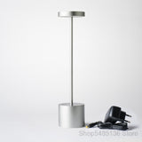 LED Bar Table Lamps Modern Restaurant Dinner Stand Light Fixtures Chargeable Portable Battery Desk Lamp Dining Room Home Decor