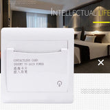 With 3 Card Hotel House Guest Room Wall Reader Switch 40A Energy Saving Insert Key for Power
