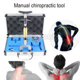 Chiropractic Adjustment  Tool,  Spine Activator 6 Levels 4 Heads Chiropractic Adjusting Gun chiropractic activator gun