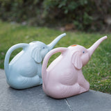 Plant Flower Lawn Patio Cartoon Elephant Outdoor Garden Home Watering Can PP Tool Irrigation Kids Cute With Handle Long Nozzle