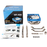 HP-400 CPU Cooling Fan Ultra-Thin Push-down CPU Cooler 4 Heat Pipes Radiator 4Pin PWM For LGA1700 HTPC Case All-In-One Computer