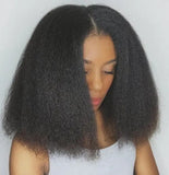 Women's Medium Short Straight Hair Chemical Fiber Wig
