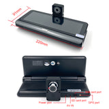 8 inch 4G ADAS Android 8.1 Dash Cam 2+32GB GPS Navigation WiFi Car DVR Camera 1080P Video Recorder g-senor parking surveillance