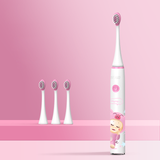 SEAGO Sonic Electric Toothbrush Upgraded Kid Safety Automatic Toothbrush USB Rechargeable with 2 pcs Replacement Brush Head SK2