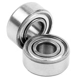 20 Pcs Miniature Sealed Metal Shielded Metric Radial Ball Bearing MR105 ZZ 5X10X4MM &amp; MR104-ZZ 4X10x4mm