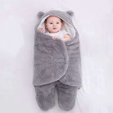 Soft Newborn Baby Wrap Blankets Baby Sleeping Bag Envelope For Newborn Sleepsack 100% Cotton Thicken Cocoon For Baby 0-9 Months