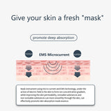 EMS Nutriention Import Pulse Face Mask Facial Lifting Firming Massager Anti-wrinkle Smart 4Modes 9gears Beauty Device Washable