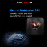 R-TV X10PLUS Allwinner H6 Android 9.0 6K HD TV BOX 4G/64G