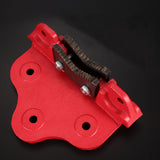 Bench Pipe Vice Yoke Hinged Clamp on Type Threader Pipe Plumbing Vise Hand Tools