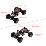 HBX 2098B 1/24 Mini 4WD RC Car Devastator Rock Crawler RTR with Double Servo 2.4GHz Remote Control Off-road Car for Kids