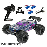 RC Cars 2.4G Carbon Brush Electric Off Road 4x4 Truck 1/16 4WD High Speed Remote Control Drift Racing 4CH Buggy For Kid Wltoys