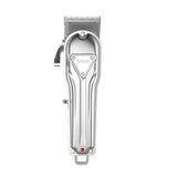 Full metal professional hair clipper for barber salon home rechargeable hair trimmer for men electric haircut machine powerful