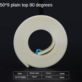 50mm*9mm Flat Silkscreen Squeegee Rubber 55A 65A 75A 80A DIY Silk Screen Printing Ink Scratch Board Tools Squeegee Rubber Blade