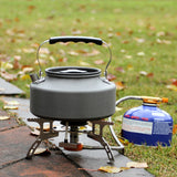 Desert Fox Backpacking Gas Stove Portable Folding Gas Burner Foldable Camping Cooker Stove with Box for Hiking,Rated Power 3500W