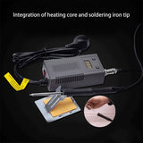 72XD Mute Function BGA Soldering Station kit for Pyrography Carving Words Replace