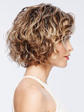 Women's short hair fluffy twist wig head cover chemical fiber wig
