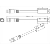 Dropship-New Electric Bike Hydraulic Brake Sensor for BBS01 BBS02 BBSHD Bafang Accessories