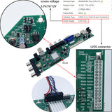 ZS.D3663LA.A8 universal lcd controller board DVB-T2 DVB-T DVB-C digital TV 10-42" LVDS LED LCD driver board