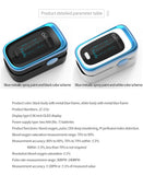 Finger pulse oximeter Digital Fingertip pulse oximeter OLED SPO2 PR 8 hours sleep monitor oxymeter fingers pulsoximeter