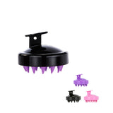 Colorful Hair Washing Silicon Brush Hair Cleaning Comb Head Massager Household Shower Tool Multicolored E1084