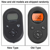 AM FM Mini Portable Radio DC5V 76-108MHz FM 520 522-1710KHz AM Backlight Portable Pocket Radio with Earphone for Outdoor