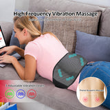 Electric Heating Waist Massager Air Pressure High Frequency Vibration Waist Belt Lower Back Support Brace Body Pain Relief