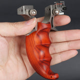 New Hunting Slingshot With Fiber Targeting Gigh-Quality Rubber Slingshot Darts Outdoor Stainless Steel Outdoor Paintball