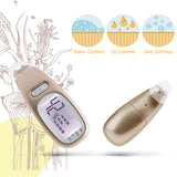 Facial Skin Analyzer Machine LCD Display Detect Moisture Oil Content Skin Care Tester Device Portable Home Spa Beauty analizador