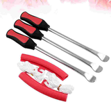 1 Set Practical Prime Tyre Spoon Lever Tire Dismounting Set Tire Rim Protector for Bike