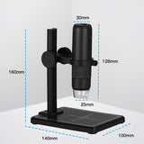 WIFI Digital Microscope 1000X USB 1080P Video Microscopes Magnifier With 8 LED Endoscope Zoom Camera Magnifier For Cell Phone PC