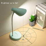 2021 LED Desk Lamp for Bedroom Table USB Rechargeable Reading Multi-function Phone Holder Fashion Decor Home