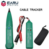 LAN Network Cable Tracker Telephone Phone Wire  Tracer Detector Line Finder Diagnose for UTP STP Cat5 Cat6 Cat6E RJ45 RJ11