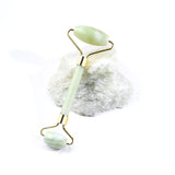 Anti-Aging Natural Serpentine Jade Roller and Guasha Sets Facial Body Slimming Beauty Tool for Man Women Massage Spa Health Care