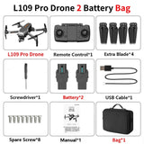 L109 PRO GPS Drone 5G WIFI 800M FPV With 4K HD Camera 2-A& xis  Anti-shake Selfstabilizing Gimbal Brushless RC Drones Quadcopter