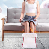 Plug-in Electric Heating Foot Warmer Washable Electric Foot Warmer Office Bedroom Winter Heating Pad Foot Warmer Five-speed