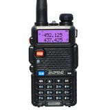 BaoFeng walkie talkie UV-5R two way cb radio upgrade version baofeng uv5r 128CH 5W VHF UHF 136-174Mhz &amp; 400-520Mhz