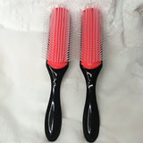 Salon Stylist Nine-row Comb Massage Comb Air Cushion Straight Hair Comb Detachable Nine-row Comb Hair Salon Hairdressing Tool