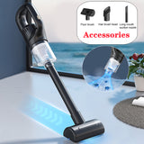 120W USB Chargable Handheld Mini Wireless Vertical Washing Wet and Dry  Vacuum Cleaner for home car furniture Auto Home Use