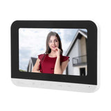 7in 100‑240V  Video Peephole Video Doorbell TFT LCD Intercom Doorphone Wired Wifi Remote Unlocking Monitor Night Vision