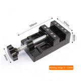 57mm Adjustable Mini Jaw Bench Clamp Drill Press Table Vise Multifunction Woodworking DIY Sculpture Craft Fixed Machine Tools