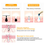 Rechargeable Blackhead Remover Face Vacuum Pore Cleaner Suction Acne Pimple Removal Nano Facial Steamer Beauty Skin Care Tools