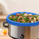 2pcs Crock-pot Cooking Bag Leakproof Silicone Slow Cookers Liner Bags High Temperature Resistant Easy To Clean Kitchen Supplies