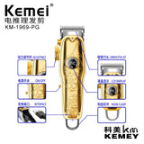 Kemei LED display Metal body Barber Clipper Hair Trimmer Electric Trimmer for Men Mower Hair Cutting Machine Shaver Beard Trimme