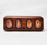 IN12 Glow nixie tube clock Simple Bluetooth control Glow lampstand clock Alarm clock True glow tube clock